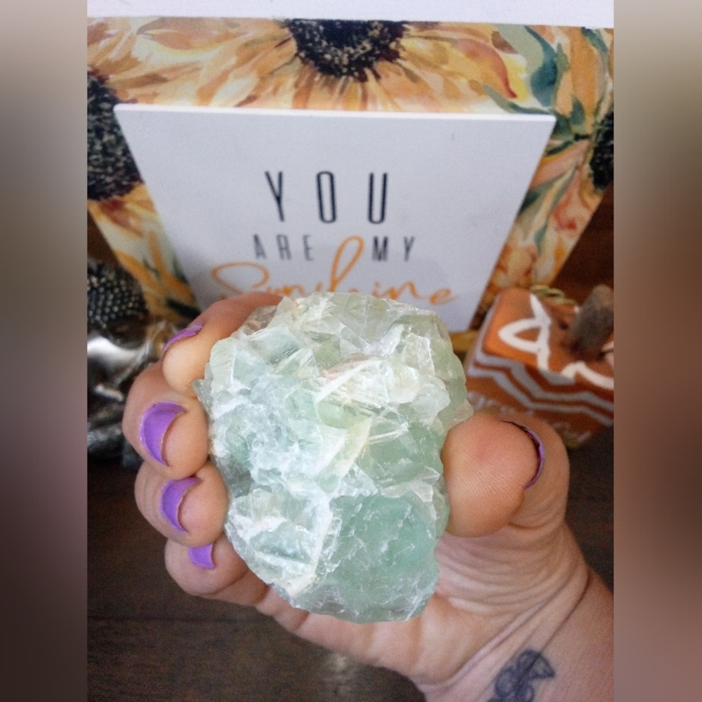Green Fluorite From Mexico